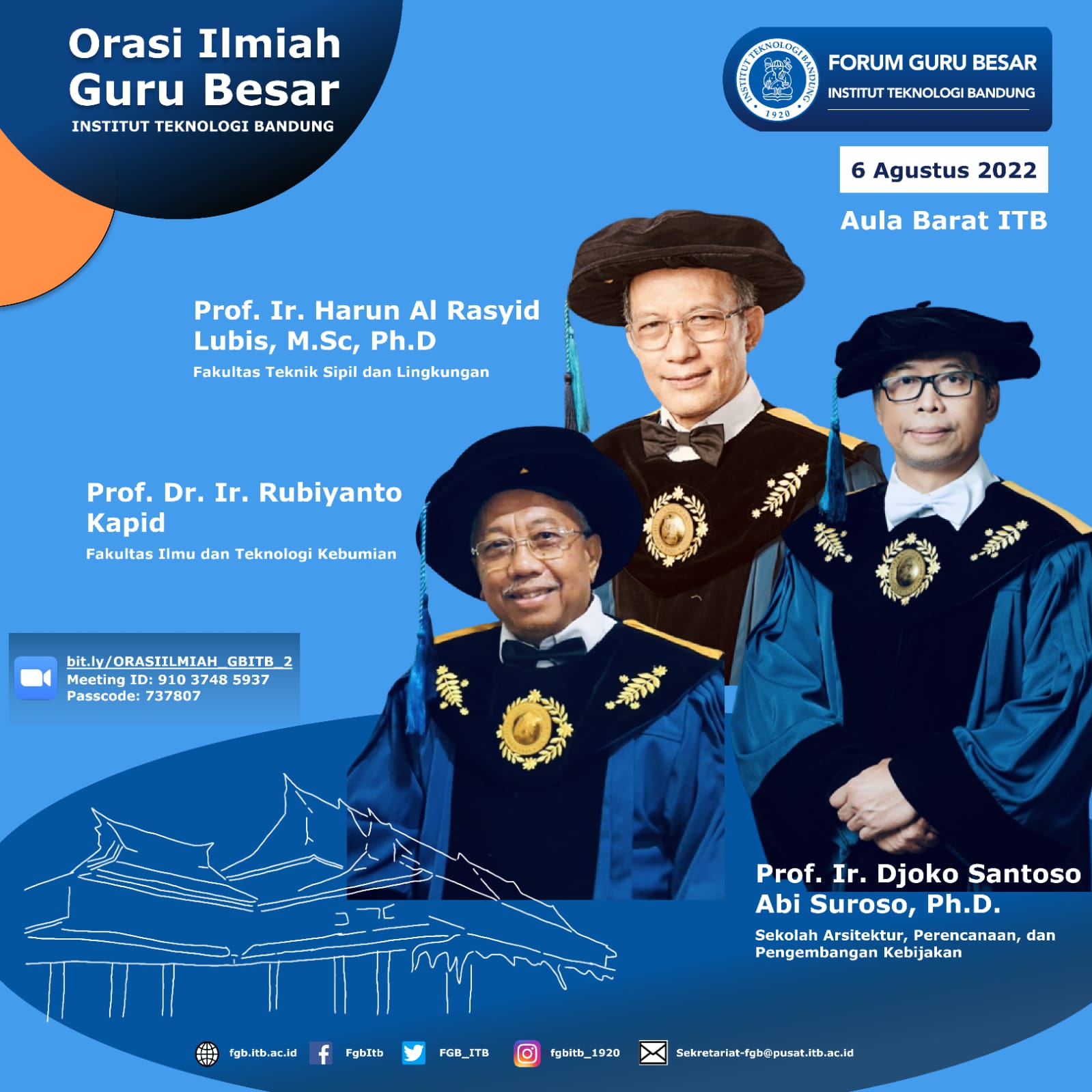 Program Studi Teknik Geologi Fakultas Ilmu Dan Teknologi Kebumian Orasi Ilmiah Guru Besar Itb