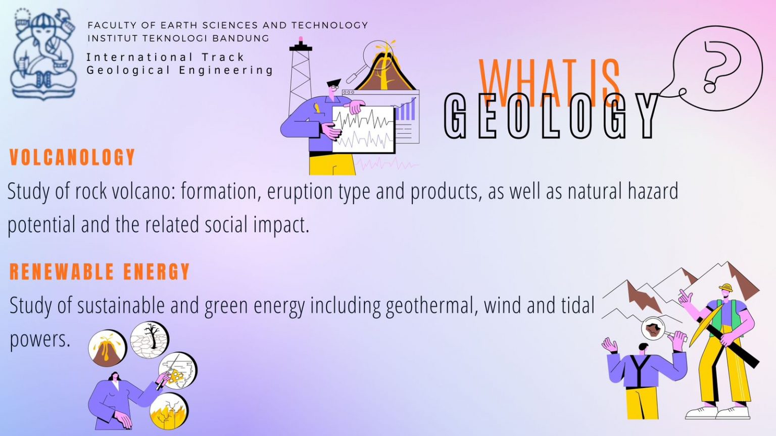 Teknik Geologi ITB » Geological Engineering International Undergraduate