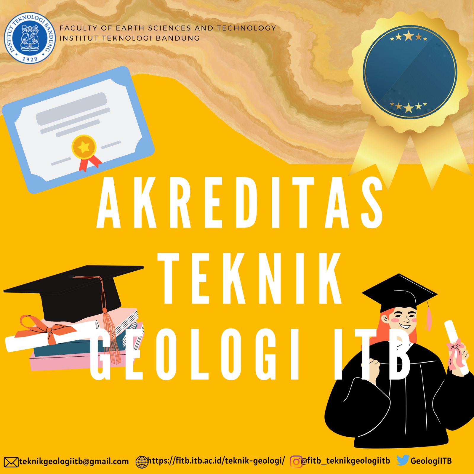 Program Studi Teknik Geologi Fakultas Ilmu Dan Teknologi Kebumian Akreditasi