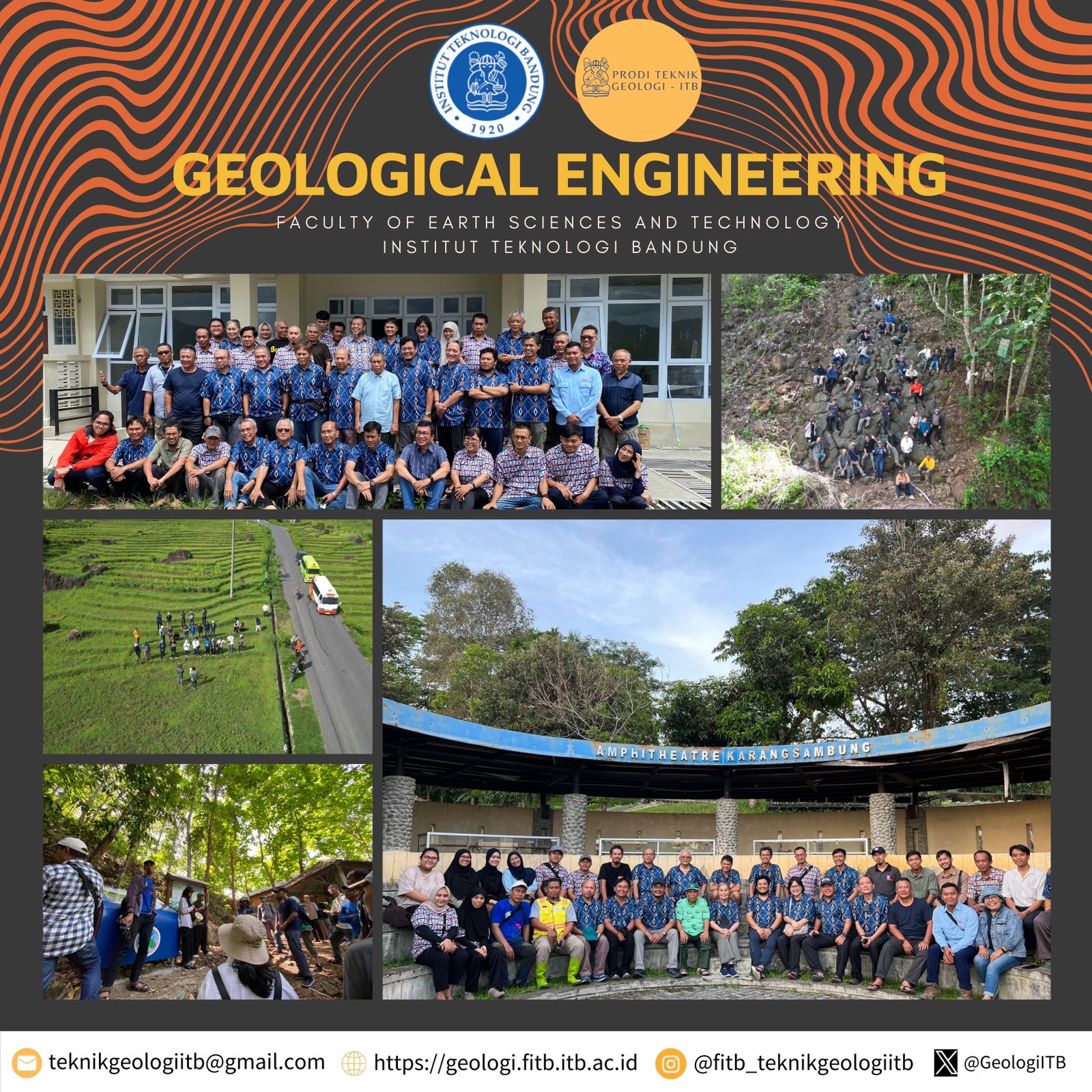 Program Studi Teknik Geologi Fakultas Ilmu Dan Teknologi Kebumian Ramah Tamah Keuarga Besar